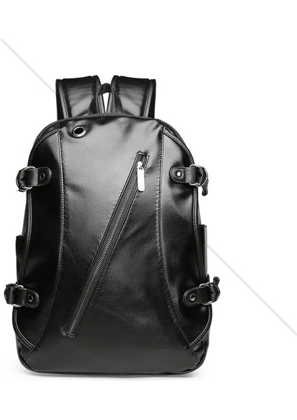 Kadınlar Sırt Çantası Okul Çantası Klasik Siyah Su Geçirmez Seyahat Omuz Çantası Çok Fonksiyonlu Sırt Çantası Kadın: Stil B (Yurt Dışından)