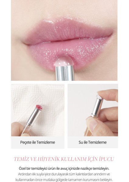 Silikon Uçlu Ruj Fırçası Clıo Baby Taptap Lip Brush