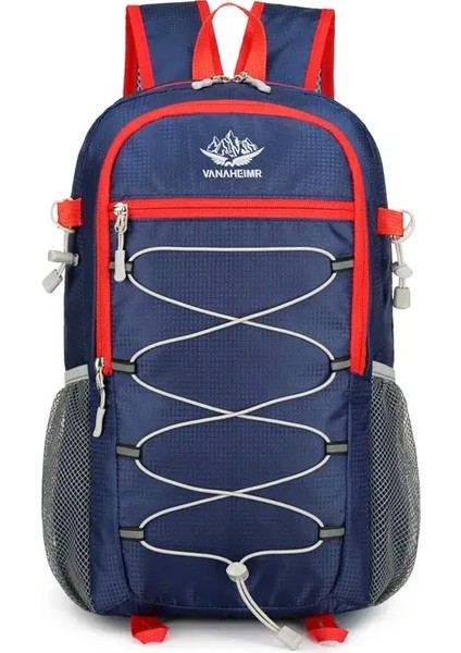 Yeni Erkekler Açık Sırt Çantası Katlanabilir Ultra Hafif Oxford Bez Yürüyüş Sırt Çantası Çok Fonksiyonlu Eğlence Sırt Çantası Seyahat Bagcolor: Koyu Mavi (Yurt Dışından)