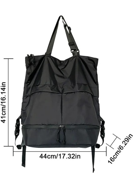 Büyük Kapasiteli Unisex Backpack Su Geçirmez Spor Çantası Trend Okul Çantaları Sırt Çantası Boş Zaman Çanta Kadınlar Erkekler Gündelik Seyahat Backbagcolor: Ordu Yeşili (Yurt Dışından)
