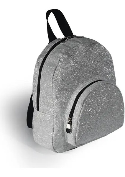Grit Sequin Leisure Sırt Çantası Seyahat Sırt Çantası Öğrenci Sırt Çantası Büyük Kapasiteli Çok Fonksiyonlu Günlük Işe Gidiş Renk: Gümüş (Yurt Dışından)