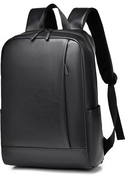 Şık ve Basit Sırt Çantası, Erkek Iş Dizüstü Bilgisayar Çantası, Büyük Kapasite, Sıçrama Geçirmez, Günlük Işe Gidip Gelme Için Uygun, Seyahat Renkleri: Siyah (Yurt Dışından)