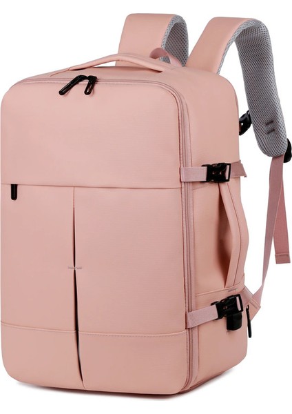 Sırt Çantası. Iş Gezileri, Seyahat ve Günlük Işe Gidip Gelme Için Uygundur. Çok Fonksiyonlu ve Büyük Kapasiteli Bir Bilgisayar Backpa Rengi: Pembe/boyut: 15 Inç (Yurt Dışından)