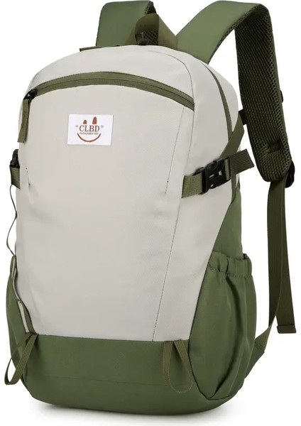 Açık Seyahat Seyahat Su Geçirmez Hafif Sırt Çantası Için Şık Kontrast Renkli Yürüyüş Çantası Unısex Renk Için Sadece Çok Sadece Sadece Başkacak: Ordu Yeşil (Yurt Dışından)