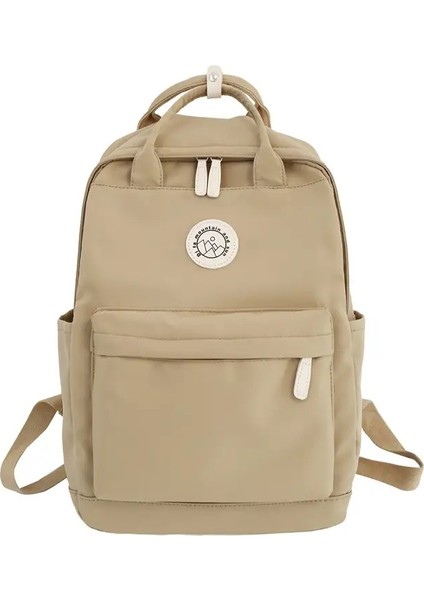 Moda Kadınlar Ergenler Için Sırt Çantası Siyah Portatif Okul Çantası Kadın Iş Seyahat Kitap Çantası Kızlar Su Geçirmez Naylon Mochilacolor: Haki (Yurt Dışından)