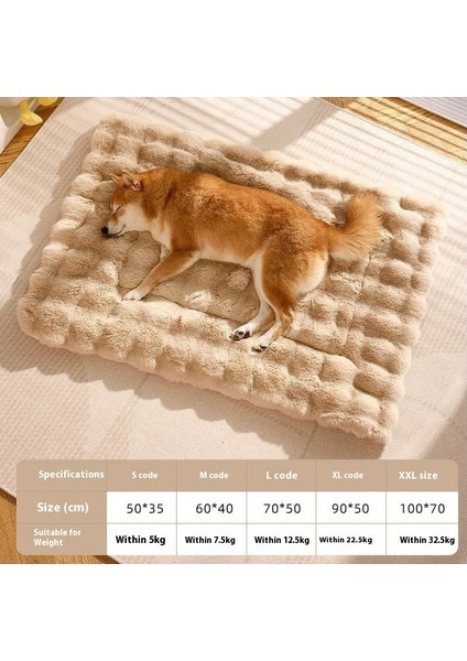 Pet Battaniye Kedi Köpek Yorgan Dört Mevsim Tarzı Köpek Kulübesi Battaniye Kedi Kumu Uyku Mat Kedi Mat (Yurt Dışından)