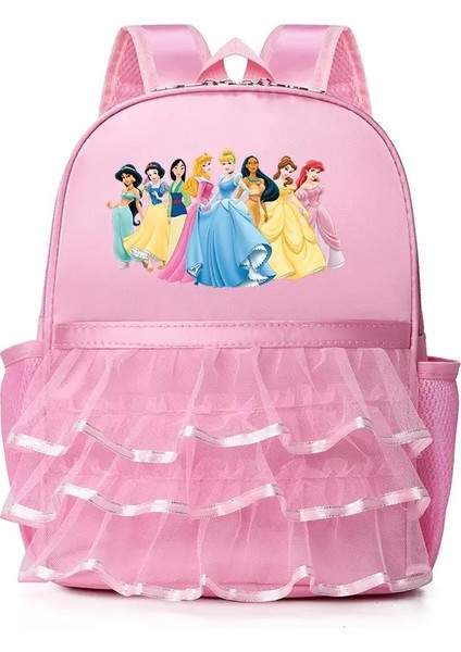 Kar Beyaz Prenses Çocuklar Kawaii Çanta Kız Çocuklar Için Pembe Dans Sırt Çantaları Kız Bale Dans Çantaları Bebek Okulu Sırt Çantası Renk: 005/BOYUT: 31CMX26CMX11CM (Yurt Dışından)