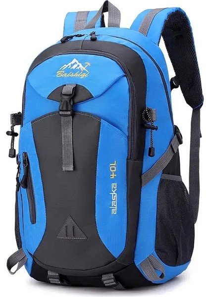 Klasik Sırt Çantası Naylon Su Geçirmez Erkekler Gündelik Açık Seyahat Sırt Çantası Erkekler ve Kadınlar Spor Spor Sırt Çantası Eğlence Seyahat Çantası Renk: Standart 4 (Yurt Dışından)