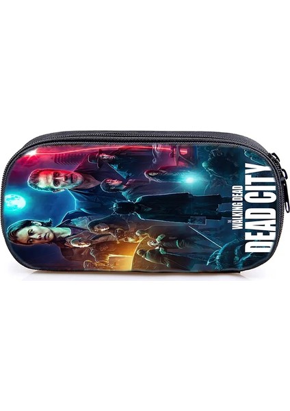 3pcs The Walking Dead Çocuklar Sırt Çantası Öğrencileri Okul Çantası Pencil Kılıf Omuz Çantaları Ortopedik Sırt Çantası Erkek Kız Okul Çantaları Renk: Kalem Kentini 003 (Yurt Dışından)