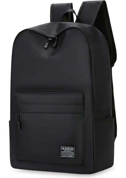 15 Inç Çok Yönlü Sırt Çantası Moda Yıkanabilir Oxford Bez Bilgisayar Çantası Siyah Gri Mavi Kırmızı Okul Öğrenci Sırt Çantası Unisexcolor: Siyah (Yurt Dışından)