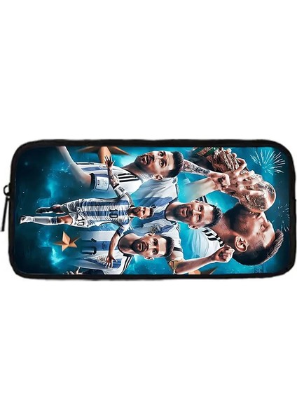 Futbol Yıldızı Çocuk Okulu Sırt Çantası Omuz Çantası Kalem Çantaları M-Mezar No.10 Erkekler Için Okul Çantaları En Iyi Hediye Rolor: BD-198HJJ57A6 (Yurt Dışından)