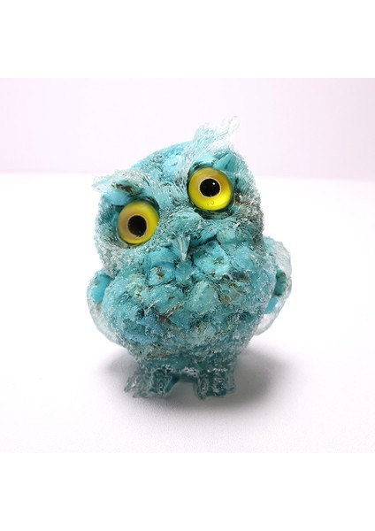 Damla Baykuş Reçine Kristal Kırma Taş Ev Süsü Zanaat Hatıra Hediye Verme Hediye (Yurt Dışından)