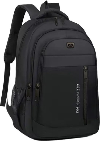 Erkek ve Kadın Çift Omuzlu Sırt Çantaları, Okul Çantaları, Lise Öğrencileri Için Okul Çantaları, Seyahat Çift Omuzlu Backpackscolor: BJ9909BLACK (Yurt Dışından)