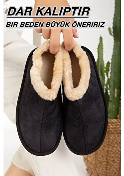 Unisex Peluş İçi Yünlü Kışlık Panduf Ev Pandufu modelleri