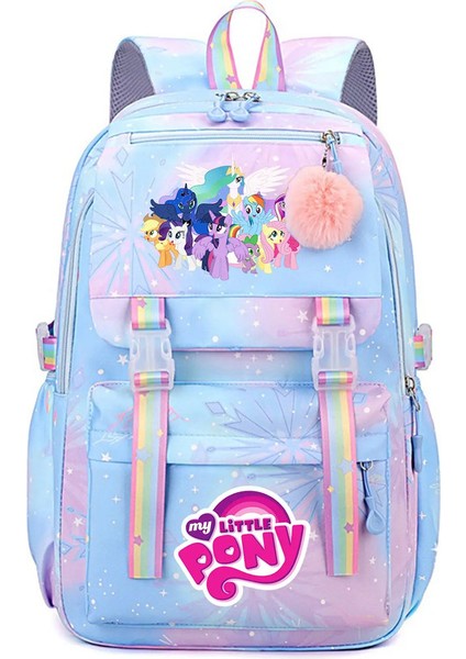 Benim Küçük Midilli Sırt Çantası Erkek Kızlar Kitap Çantası Çantası Öğrenci Genç Çocukları Sırt Çantası Okul Çantası Sırt Çantası Mochila Çocuk Doğum Günü Hediye Renk: 004 (Yurt Dışından)