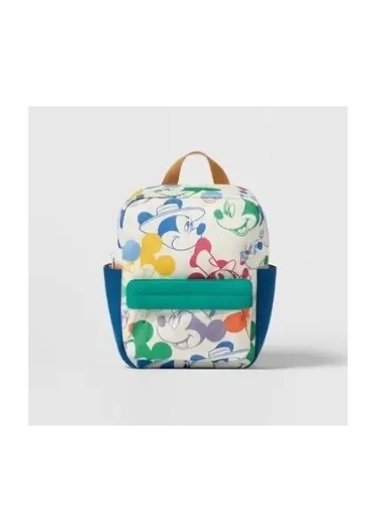 Disney Yeni Moda Çocuk Okulu Çantası Öğrenci Çok Fonksiyonlu Sırt Çantası Renk Eşleşen Mickey Mouse Baskı Backpackcolor: BD00556-P1 (Yurt Dışından)