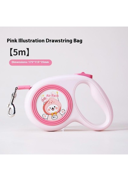 Köpek Tasmasıotomatik Geri Çekilebilir Köpek Gezdirme Tasmasıküçük ve Orta Boy Köpeklerkedilergöğüs Taşıyıcı (Yurt Dışından)