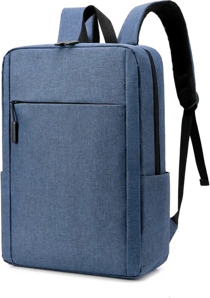 Büyük Kapasiteli Işlevsel Sırt Çantası, Preppy College School Daypack, Travel Business Snapsacklaptop Çantası, Günlük Işe Gidip Gelme, Seyahat Rengi: Mavi (Yurt Dışından)