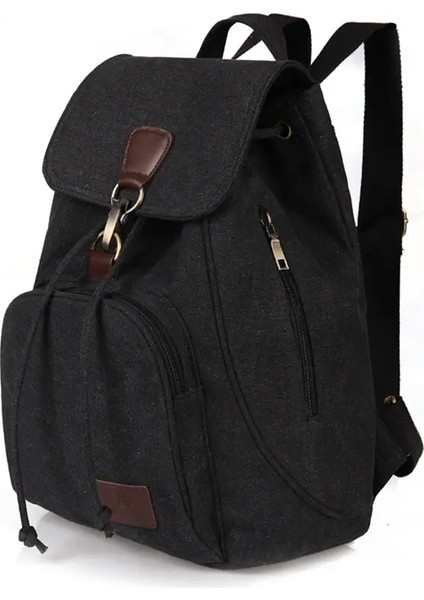 Yeni Kadınlar Sırt Çantası Tuval Laptop Seyahat Sırt Çantaları Bilgisayar Çantaları Lise Öğrenci Kolej Çantası Açık Omuz Bagcolor: Mavi (Yurt Dışından)