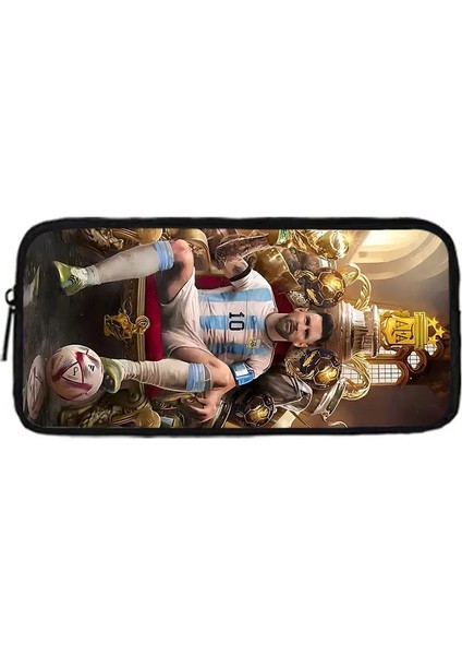 Futbol Yıldızı Çocuk Okulu Sırt Çantası Omuz Torbası Kalem Çantaları M-Mezar No.10 Erkekler Için Okul Çantaları En Iyi Hediye Renk: BD-198HJ57A2 (Yurt Dışından)