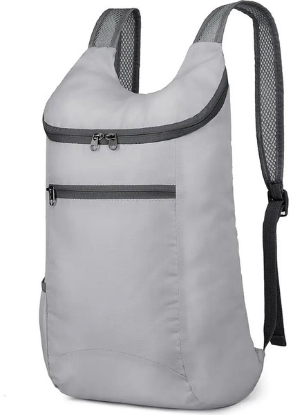 20L Hafif Katlanabilir Spor Sırt Çantası Su Geçirmez Kamp Day Pack, Açık Kamp Picniccolor Için Sırt Çantası Üzerinde Taşınıyor: Koyu Gri (Yurt Dışından)
