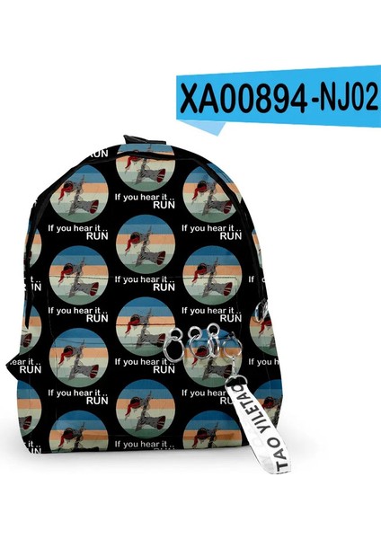 Popüler Gençlik Korku Creepypasta Siren Head School Çantalar Dizüstü Bilgisayar Backpacks 3D Oxford Su Geçirmez Anahtar Zinciri Küçük Seyahat Bagscolor: Gösterildiği Gibi (Yurt Dışından)