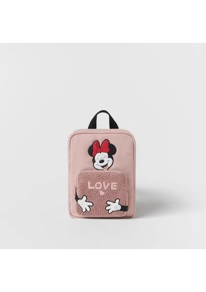 Disney Yeni Karikatür Minnie Çocuk Sırt Çantası Kızların Sevimli Okul Çantası Şık ve Düşünceli Çocuklar Sırt Çantası: Minnie/boyut: 28X22X10CM (Yurt Dışından)