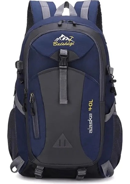 Hafif Unisex Sırt Çantası Yürüyüş Seyahat Çantası Erkekler Için Kadınlar Ultralight Açık Spor Kampı Tırmanma Için Sırt Çantası Cyclingcolor: Koyu Mavi (Yurt Dışından)