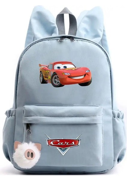 Sevimli Disney Pixar Arabalar Lightning Mcqueen Sırt Çantası Erkekler Erkekler Genç Rucksack Sıradan Okul Çantaları Seyahat Sırt Çantaları Mochila Renk: 003 (Yurt Dışından)