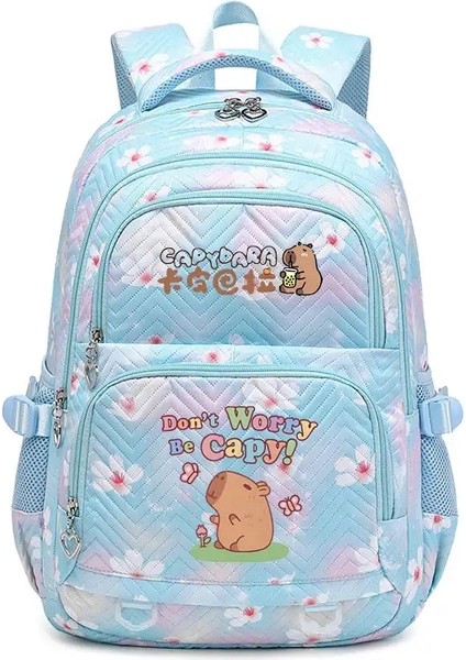 Sevimli Capya Erkek Kızlar Okul Okul Sırt Çantası Gençlik Gençler Kawaii Öğrenci Çocuk Rucksack Dizüstü Bilgisayar Kitapları Çantası Mochilacolor: Pink (Yurt Dışından)