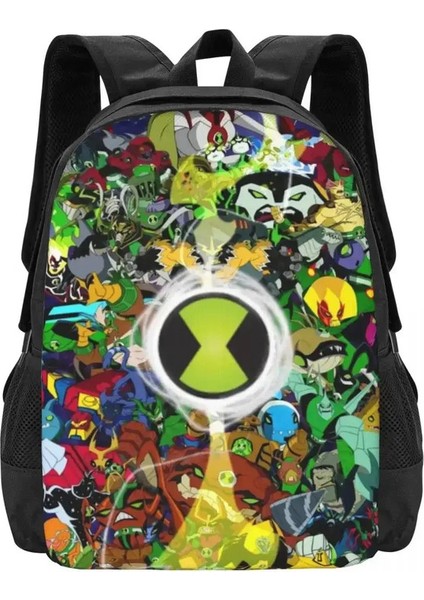 Ben Alien Force 10 Teenage Hacker Seyahat Dizüstü Dizüstü Çantası, Işletme Koleji Okulu Bilgisayar Çantası Hediyesi Erkekler Kadınlar Renk: 3 (Yurt Dışından)