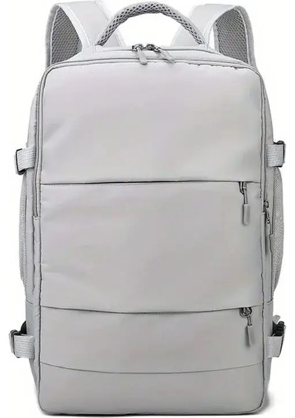 Kadın Çantası Büyük Kapasite Yolculuğu Ayakkabı Depolama ile Çok Fonksiyonlu Sırt Çantası Çok Katmanlı Kuru ve Islak Ayırma Su Geçirmezlik: Pembe (Yurt Dışından)