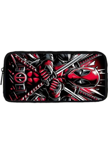 Deadpool Çocuk Okulu Sırt Çantası Omuz Çantası Kalem Çantaları Erkek Kızlar Için Okul Çantaları En Iyi Hediye Rengi: BD-213HJ81A7 (Yurt Dışından)