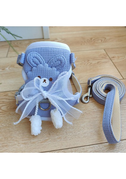 Köpek Kedi Tasma Pet Malzemeleri Yelek Küçük Köpek Teddy Biker Köpek Zinciri (Yurt Dışından)