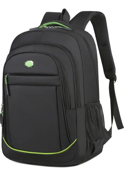 Hem Erkekler Hem De Kadınlar Için Sırt Çantası, Seyahat, Ofis, Okul ve Işe Gidip Gelme Renkleri Için Büyük Kapasiteli Sırt Çantası: Yeşil (Yurt Dışından)