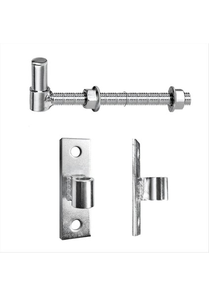 Ağaç ve Metal Kapılar Için Ağır Yorum Kapısı Menteşeleri, 8 Inç J Bolt Menteşe, 2 Pack - Çiftlik ve Ahır Kapıları Için Ideal (Yurt Dışından) modelleri