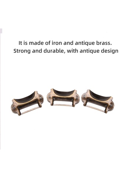 20PCS Dosya Adı Kartı Dosya Dolabı Kulpları Etiket Tutucu Antika Bronz Çekmece Etiket Çekme Kabine Çerçevesi Tutucu Dosya Ad (Yurt Dışından) fırsatları