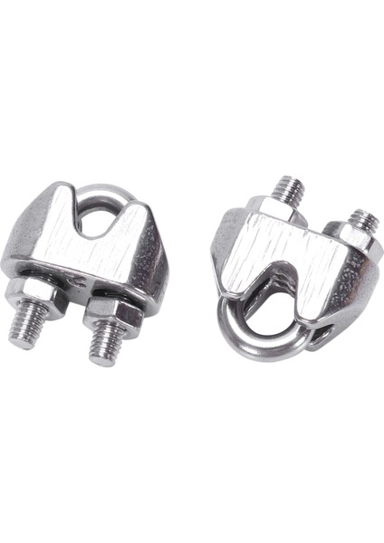 2mm 1/16 Inç Paslanmaz Çelik Halat Kablo Kelepçe Bağlantı Elemanı 12 Pcs (Yurt Dışından) fırsatları