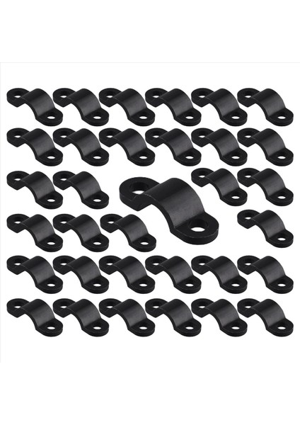 70PCS Vidalar Monte Edilmiş Kemerli Kablo Kelepçesi Klipsi 21 x 7mm 3mm Tel Için (Yurt Dışından) fiyatları