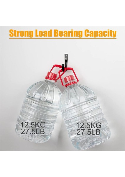 Asmak Için Ağır Yasli Garaj Kancaları, 6 Adet Garaj Depolama Kancaları Duvar Ankrajları ve Vidalı Uzatma Kablosu Aleti Için (Yurt Dışından) modelleri