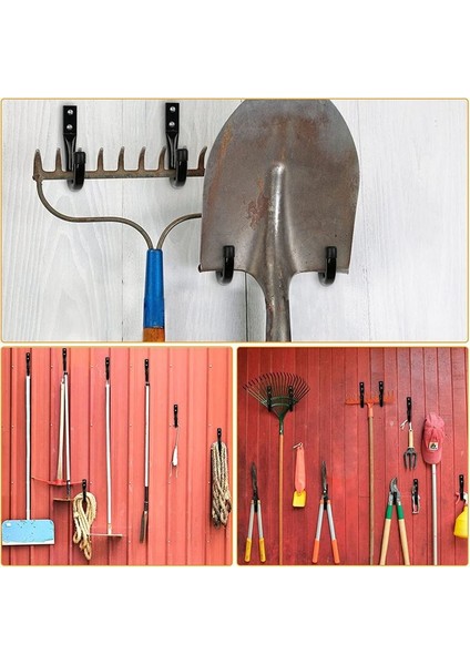 Asmak Için Ağır Yasli Garaj Kancaları, 6 Adet Garaj Depolama Kancaları Duvar Ankrajları ve Vidalı Uzatma Kablosu Aleti Için (Yurt Dışından) indirimleri