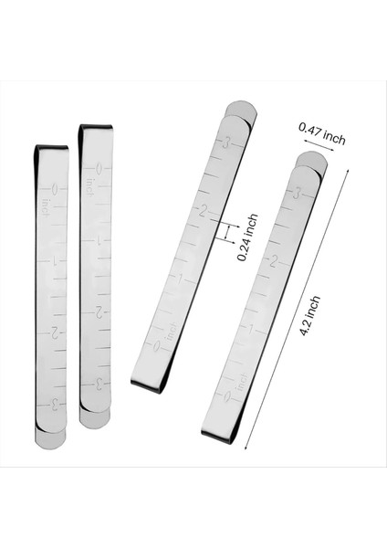 40 Paket Dikiş Klipsleri Paslanmaz Çelik Hemming Klipsleri Metal Hemming Aracı Kumaş Kapitone Pinning Için Ölçümler (Yurt Dışından) fiyatları