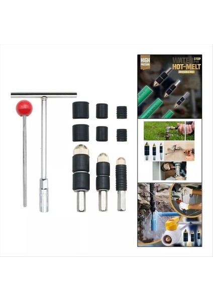 Kauçuk Kapak ile Sıcak Eriyik Durdurucu Su Borusu Onarım Su Tüpü Sızdırmaz Aksesuarlar Duş Takmak Için (Yurt Dışından) indirimleri