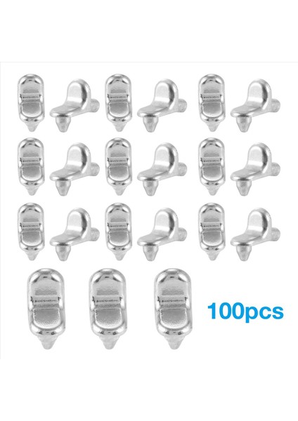 100PCS Raf Destek Mandalları Dolap Dolap Laminat Pimleri Cam Nikel Kaplama Pimleri Sabitleme Braket Tutucu Mobilya Donanımı (Yurt Dışından) modelleri