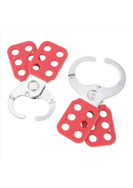 2 Adet Kilit Kilitini Kilitle Kilitle Hasp Güvenlik Ama Kilit Kilitleme Çelik Naylon Hasp Kilidi Endüstri Ekipmanları (Yurt Dışından) modelleri