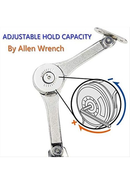 Ağır Hizmet Menteşe Kapağı Destek Menteşe Menteşe Yumuşak Yakın Göğüs Menteşe Desteği Dolap Mutfak Dolap 2 Pcs (Yurt Dışından) fiyatları