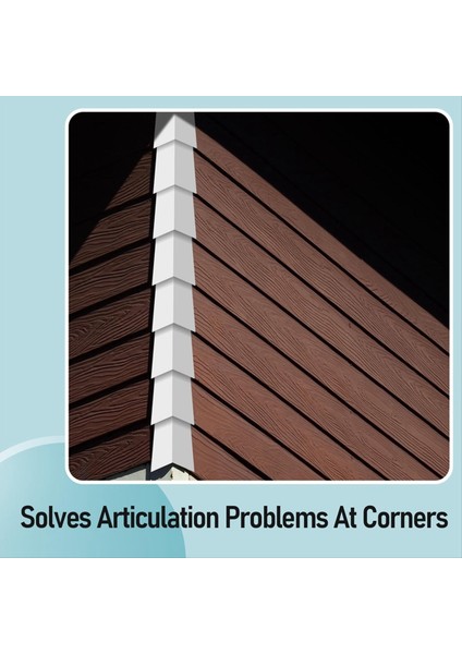 8 Pcs Alüminyum Siding Köşeleri Beyaz Siding Köşesi Kapakları Düzenli Siding Alüminyum Köşe Trim 8 Metal Tırnak (Yurt Dışından) indirimleri