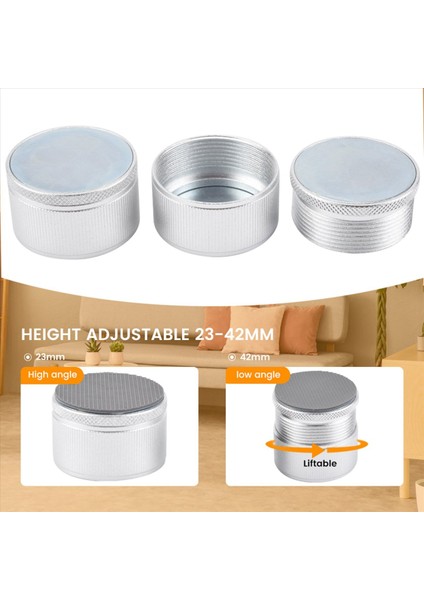 4pcs Ayarlanabilir Yatak Sandalye Yükselticileri Ağır Hizmet Mobilya Yükselticileri Kanepe Masa Yükselticileri Dip Koruma Zeminleri Anti Kayma -1 (Yurt Dışından) indirimleri