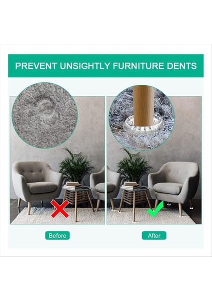 Halı Koruyucular 8pcs Çivili Tekerlek Bardaklar Zemin Tasarrufu Pedleri Açık Çivili Zemin Hint Bardağı Çivili Mobilya Fincanı (Yurt Dışından) indirimleri