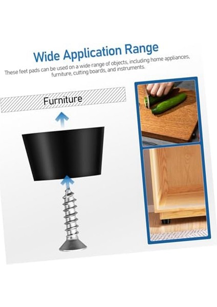120 Set Ayak Dinlenme Sandalyeleri Sandalye Ayakları Koruyucular Mobilya Ayak Pedleri Kauçuk Mobilya Bacak Pedleri Kesme Tahtası Için Kauçuk (Yurt Dışından) indirimleri